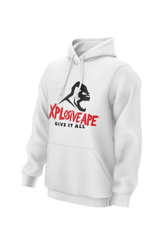 Instant Savings XAPE Primal Roar Hoodie - White