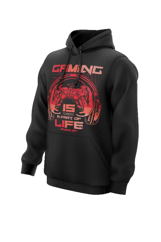 Steals and Deals XAPE Part of Life Hoodie - Black
