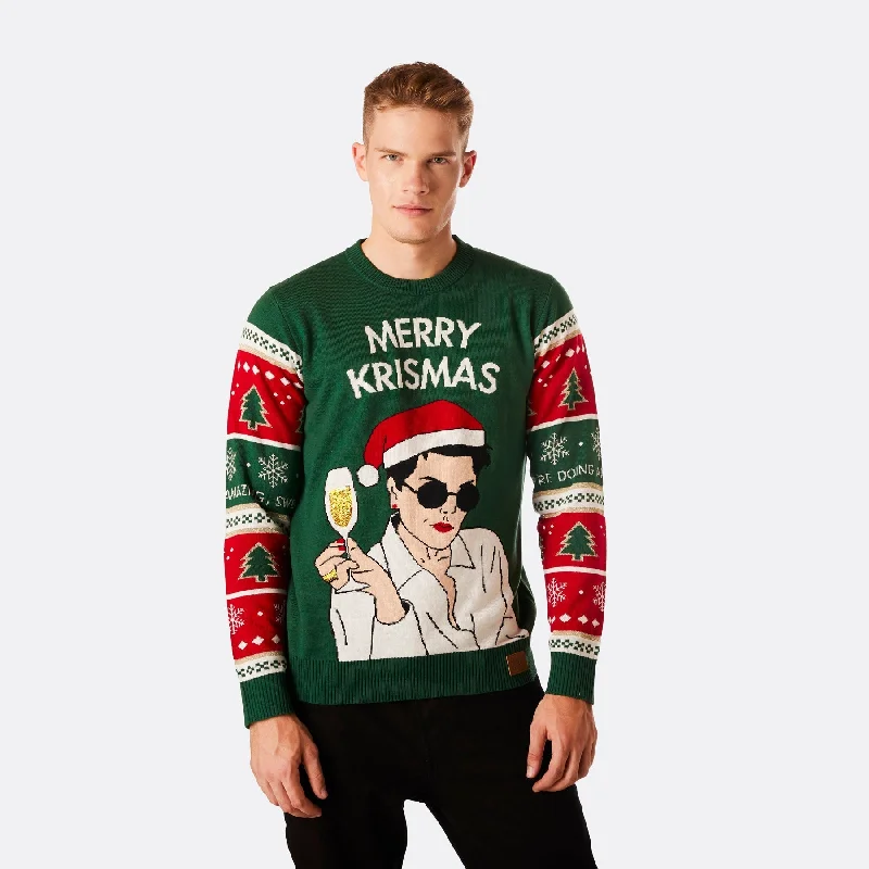 Weekend Deals to Make You Happy Merry Krismas Weihnachtspullover Herren
