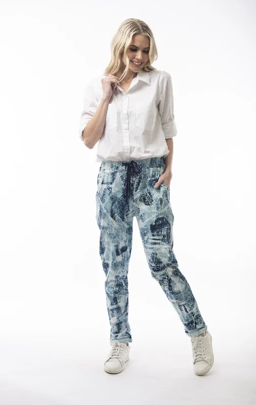 Weekend Offers That Shine Orientique Stretch French Terry Pants