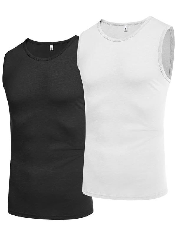 Unmissable Sale Casual Soft 2-Pack Gym Tank Top (US Only)