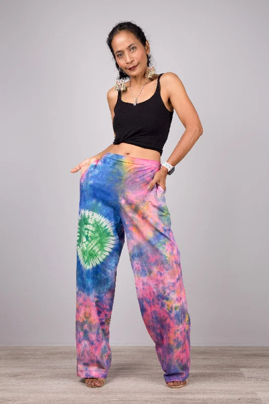 Weekend Discounts to Celebrate Pink Tie Dye pants