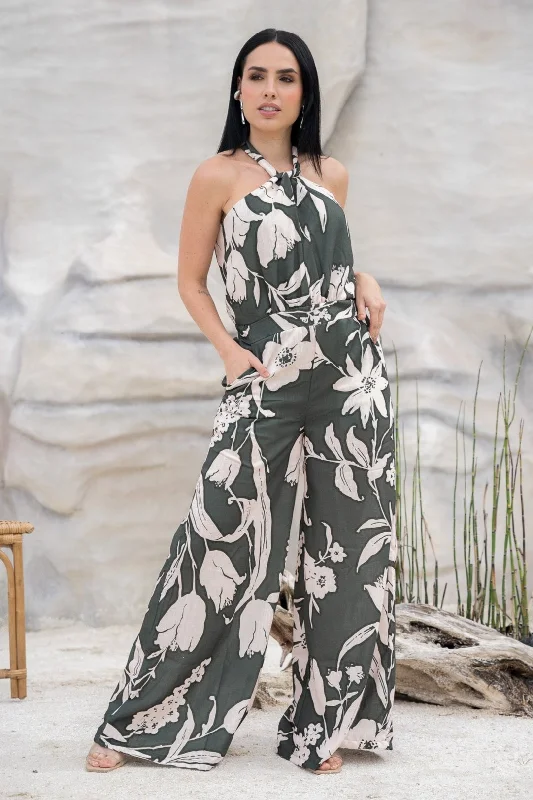Weekend Bargains Galore Enterizo largo elegante -Lenna