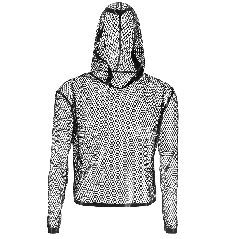 Members Only Saturn Fishnet Hoodie