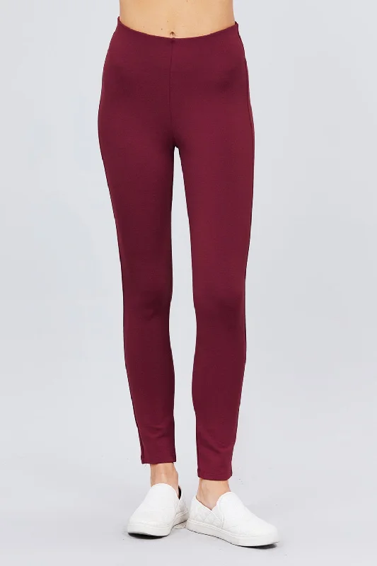 Super Sale Waist Elastic Band Ponte Pants