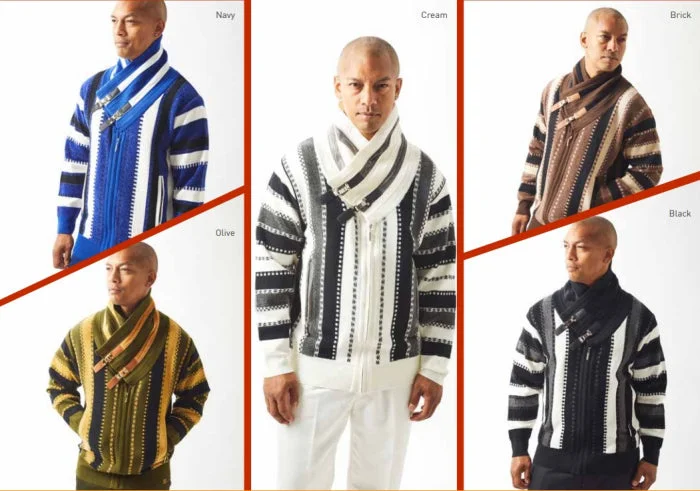 Weekend Special SilverSilk | Full-Zip Buckle Collar | 61028