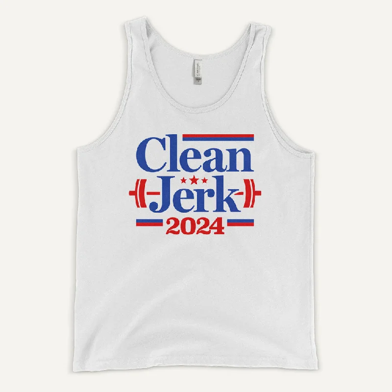 Overstock Sale Clean And Jerk 2024 Men’s Tank Top