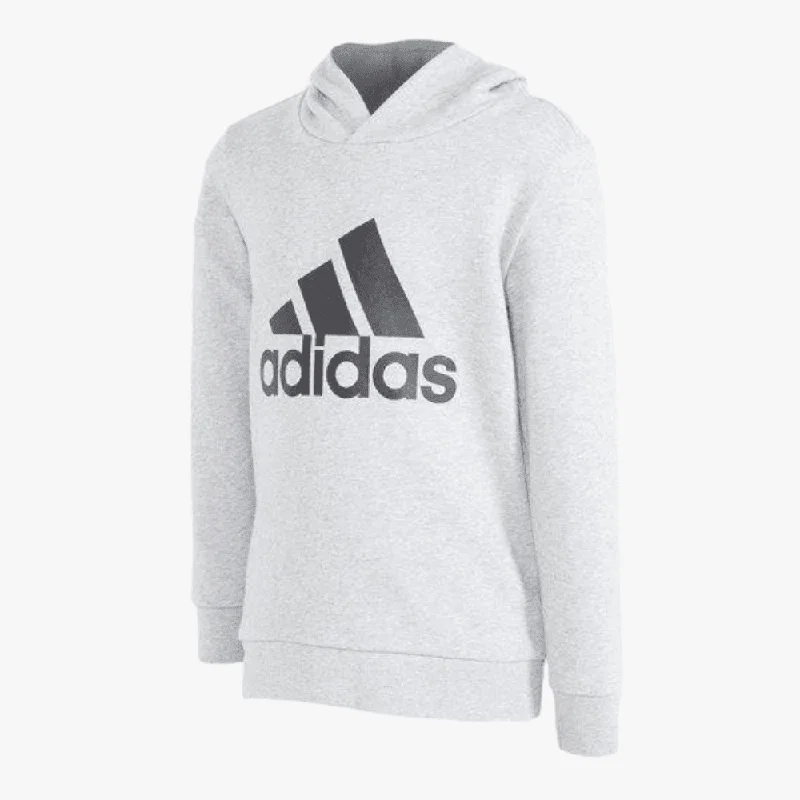 Flash Sale adidas Mens Bl Ft Hooded Sweater Grey