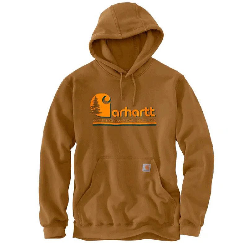 Price Drop Alert Carhartt 106498 Loose Fit Midweight Tree Graphic Sweatshirt Hoodie