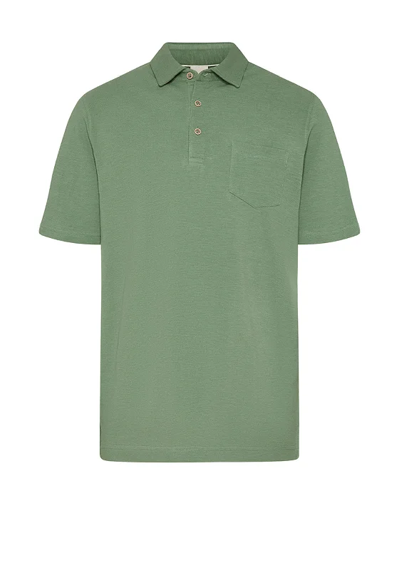 Exclusive Savings Bugatti Pocket Polo Shirt, Green