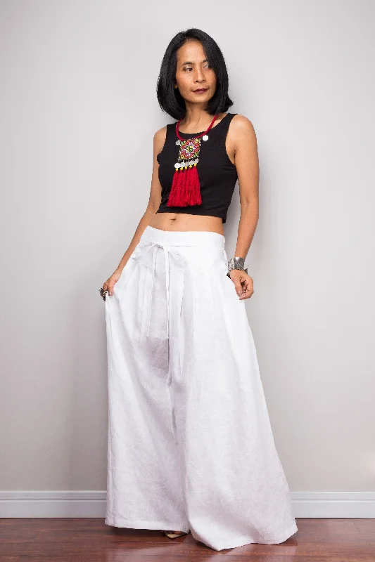 Special Discount White Palazzo pants