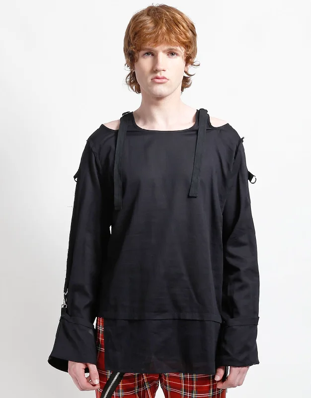 Mega Deal PUNK TOP BLACK