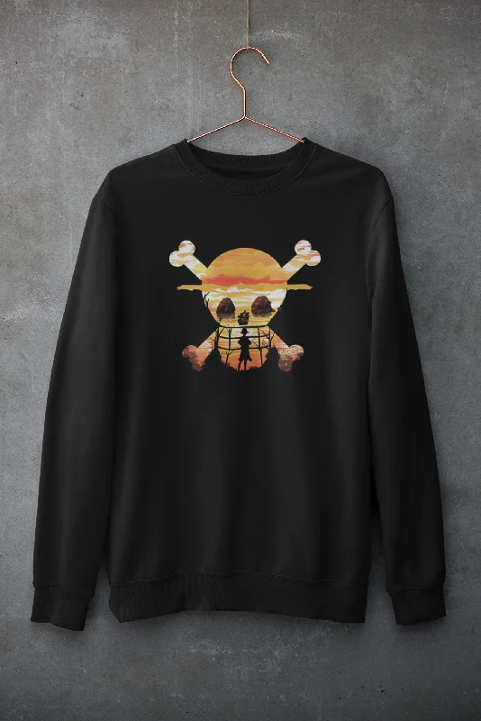 Crazy Deal Straw Hat Pirate With Monkey D Luffy- One Piece - Winter Sweatshirts