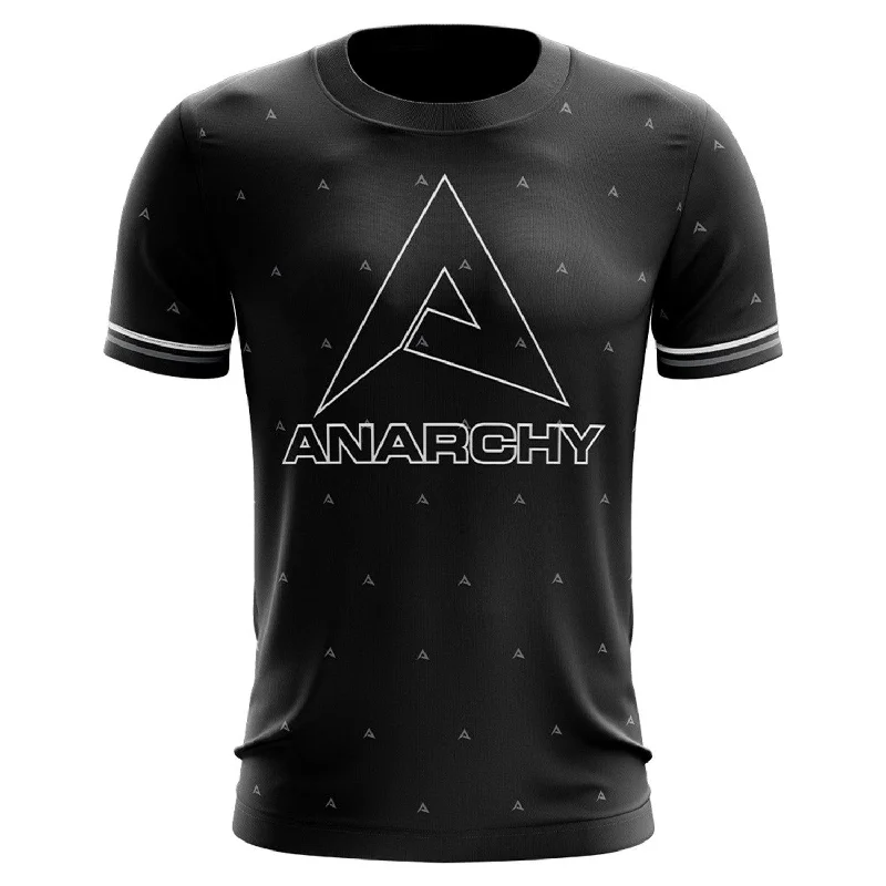 Weekend Savings Spree Anarchy Bat Company Short Sleeve Shirt - Small Logo Repeat (Black/White) Weekend Savings Spree Anarchy Bat Company Short Sleeve Shirt - Small Logo Repeat (Black/White)