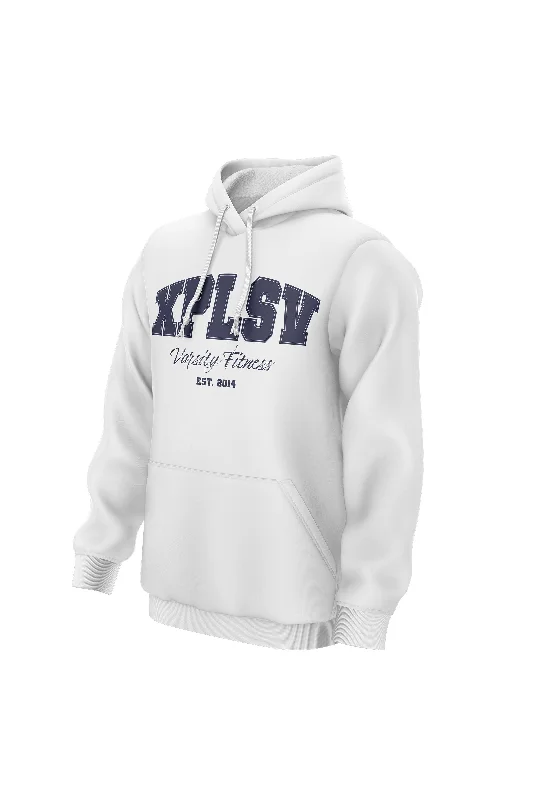 Members Only XAPE Varsity Fitness V1 Hoodie - White