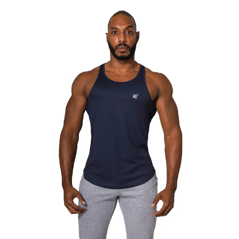 Top Pick Jed North Microfiber Dri-fit tank navy