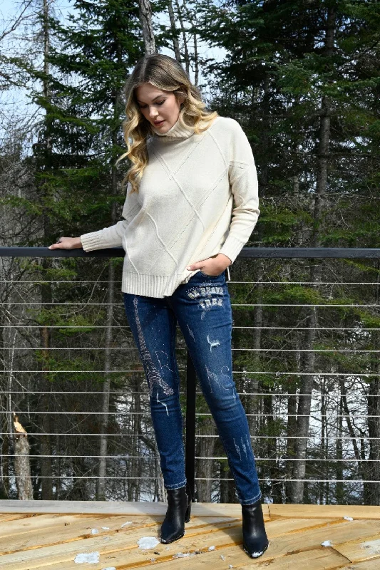 Weekend Savings Bonanza Frank Lyman Jeans 223433U Blue