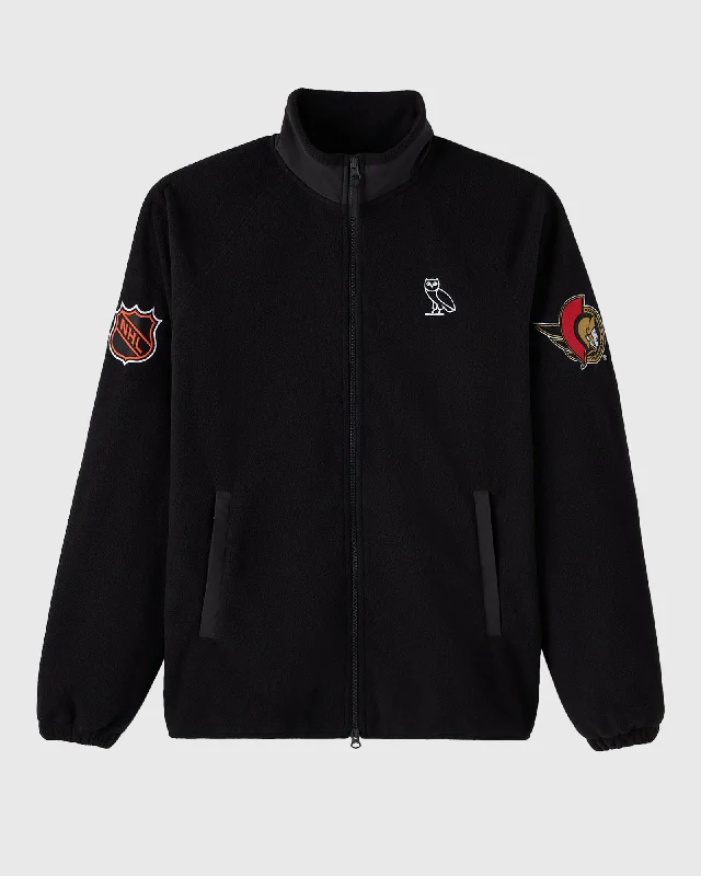 Weekend Offers You Can't Ignore OVO X NHL Ottawa Senators Microfleece Coach's Full-Zip Jacket