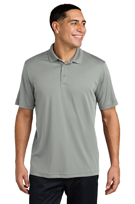 Crazy Savings Sport-Tek Mens Competitor Moisture Wicking Short Sleeve Polo Shirt - Silver Grey Crazy Savings Sport-Tek Mens Competitor Moisture Wicking Short Sleeve Polo Shirt - Silver Grey