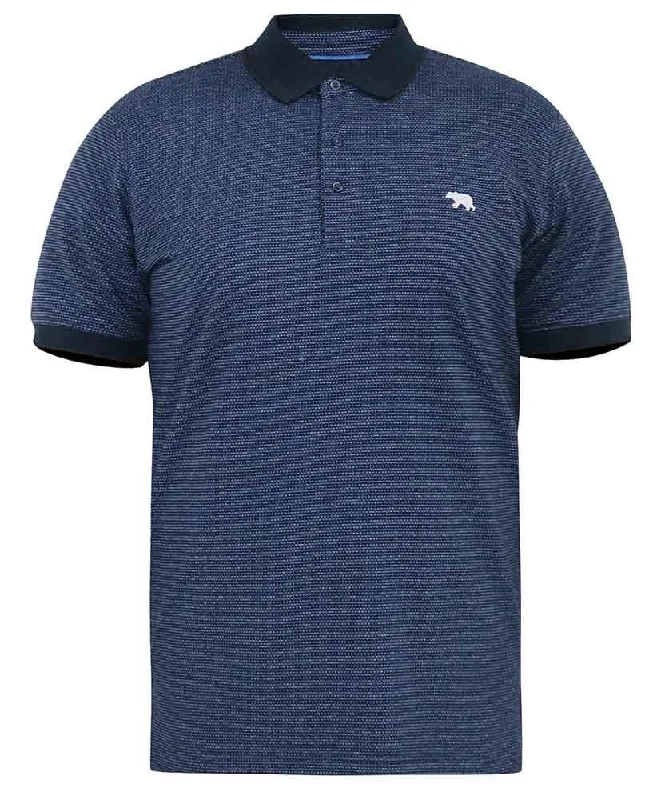 Deal Frenzy D555 Men's BRADLEY-Short Sleeve Jacquard Jersey Polo With Embroidery in Navy, 3XL to 6XL Deal Frenzy D555 Men's BRADLEY-Short Sleeve Jacquard Jersey Polo With Embroidery in Navy, 3XL to 6XL