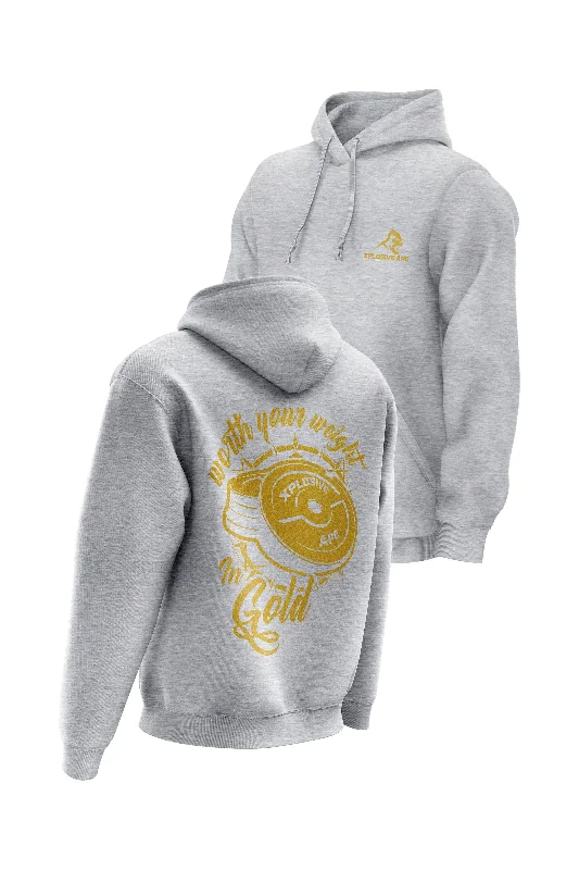 Daily Deals XAPE Glitters Hoodie - Sports Grey