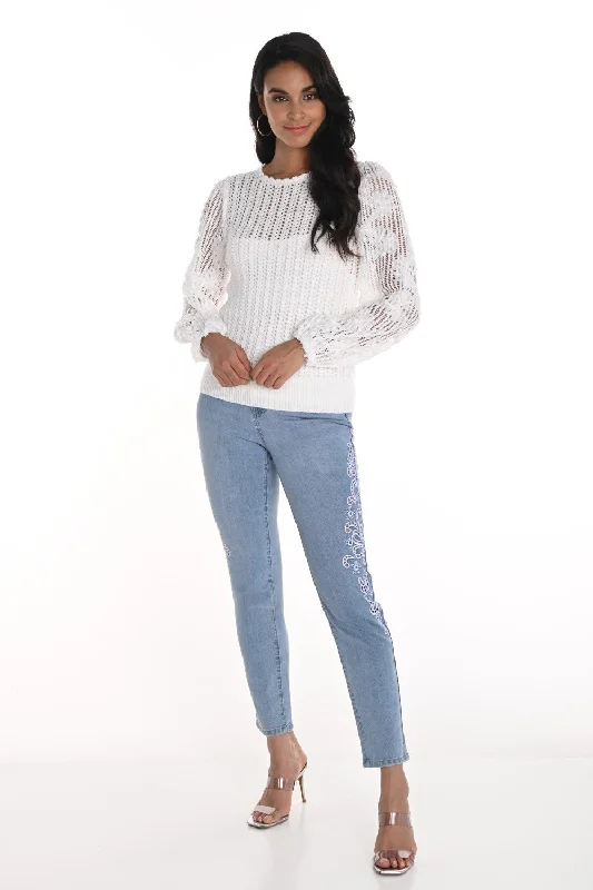 Weekend Bargains to Grab Frank Lyman Jeans 256739U Blue
