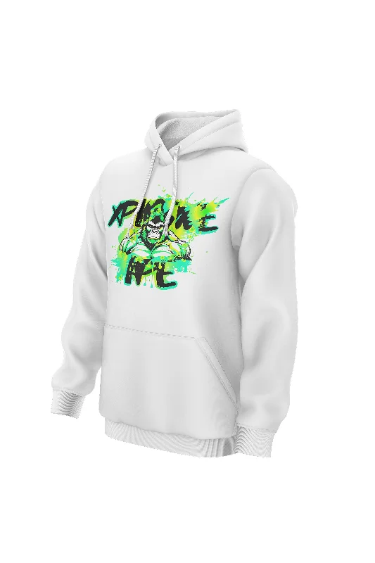 Sale Event XAPE Splatter Graffiti V2 Hoodie - White