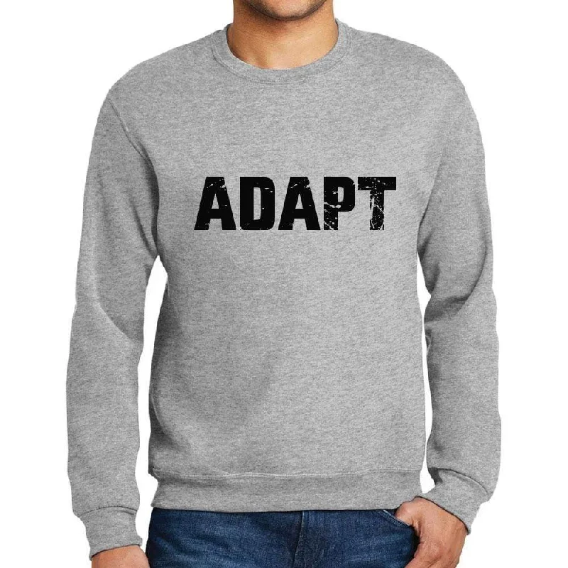 Weekend Bargains to Love Men's Printed Graphic Sweatshirt Popular Words ADAPT Grey Marl Weekend Bargains to Love Men's Printed Graphic Sweatshirt Popular Words ADAPT Grey Marl