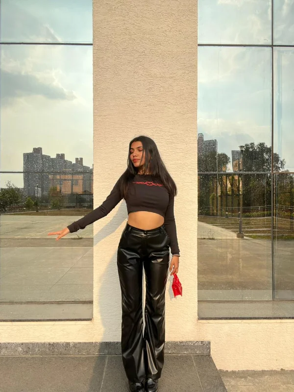 Weekend Savings Spectacular Bronx PU pants Black