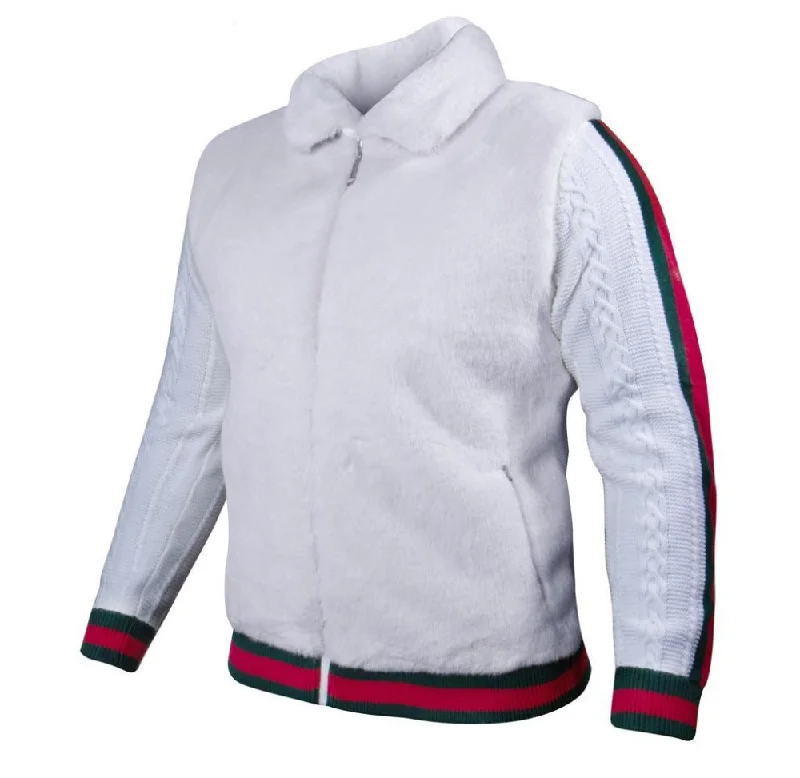 Exclusive Offers LS Fur/Mink Sweater