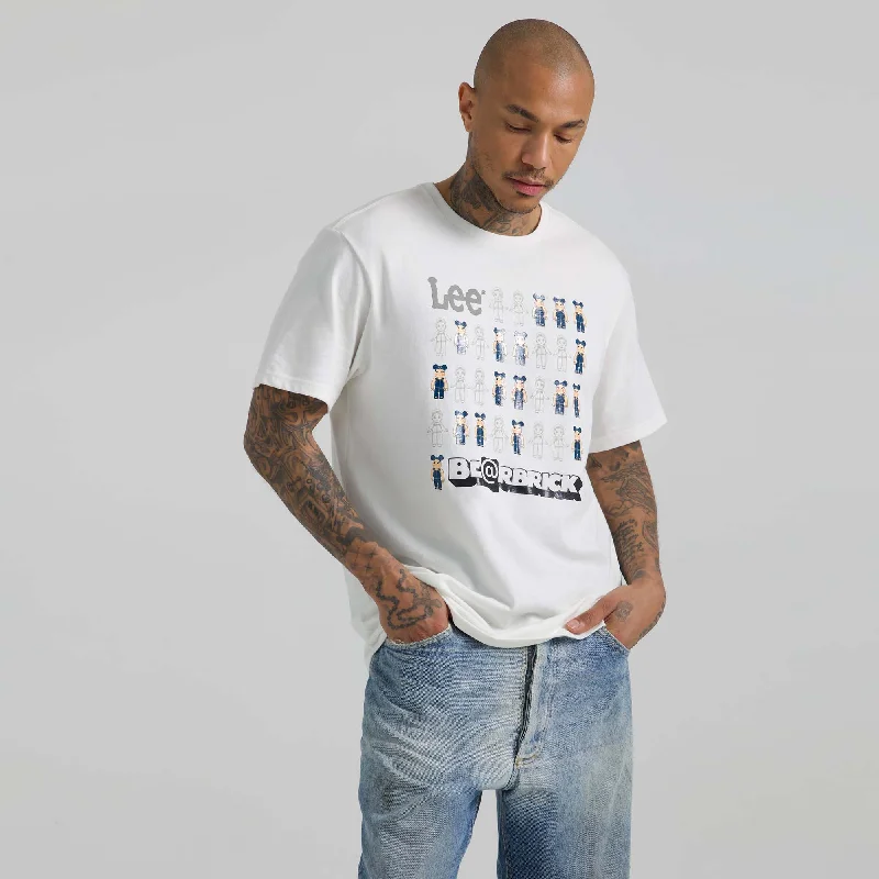 Discount Deals Men's Lee x BE@RBRICK and Buddy Lee Graphic Tee
