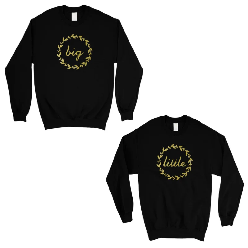 Exclusive Access Big Little Leaf Wreath-GOLD Unisex Crewneck Sweatshirt Outstanding