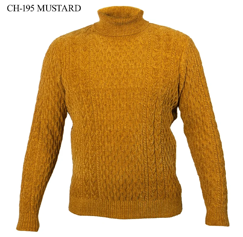 Limited Time Discount L/S Solid Design Turtleneck Sweater