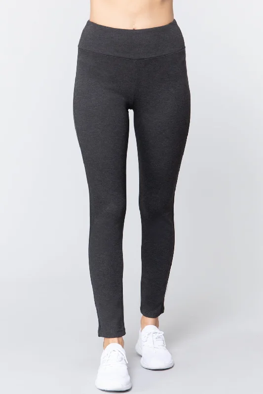 Can't Beat Waist Band Long Ponte Pants