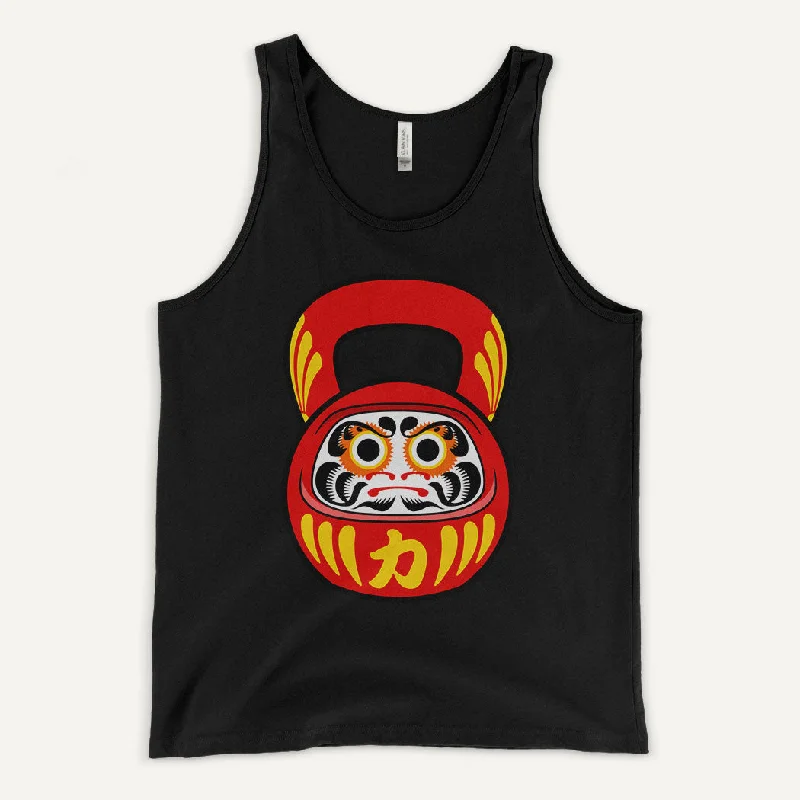 Clearance Sale Daruma Doll Kettlebell Design Men's Tank Top