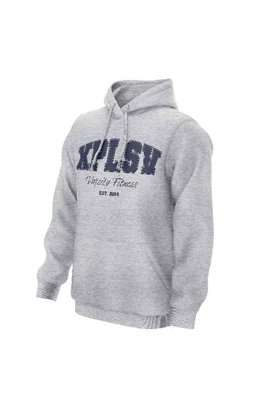 Last Chance XAPE Varsity Fitness V1 Hoodie - Grey