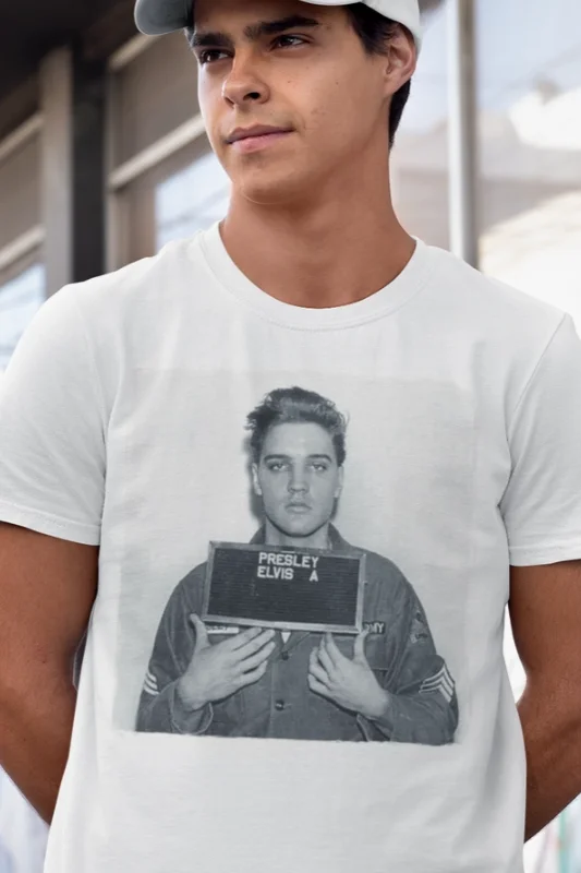 Unbeatable Deal Elvis Mugshot Tee