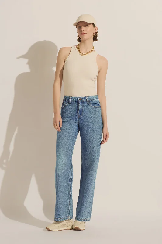 Weekend Offers That Delight Mimi Mid Wide Leg Jean - Heritage