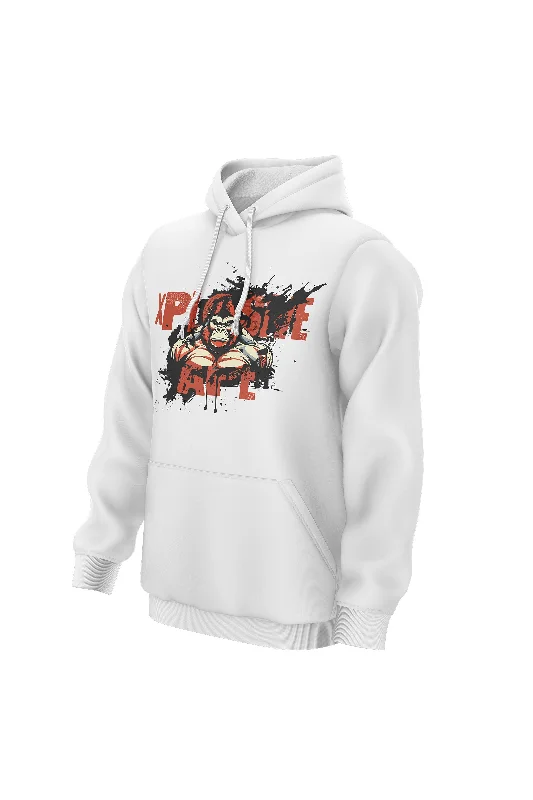 Final Clearance XAPE Splatter V1 Hoodie - White