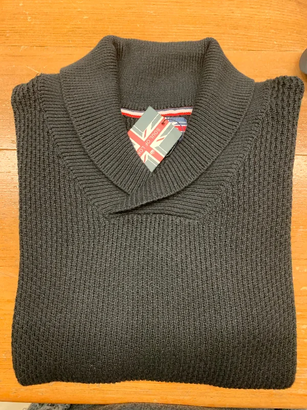 Lowest Rates SHAWL COLLAR SWEATER