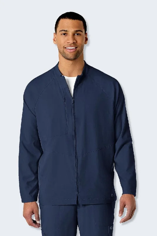 Epic Deals 8355 WonderWink W123 Men's Zip Front Warm Up Jacket