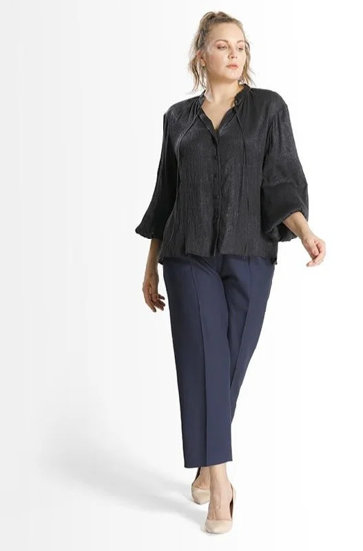 Weekend Bargains to Snag Andila Pleated Trousers // Navy
