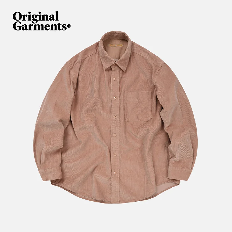 Don't Wait FrizmWORKS OG Corduroy Shirt - Pink