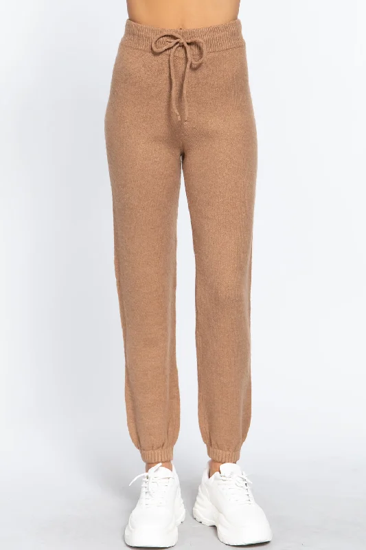 Weekend Bargains to Savor Drawstring Sweater Long Pants