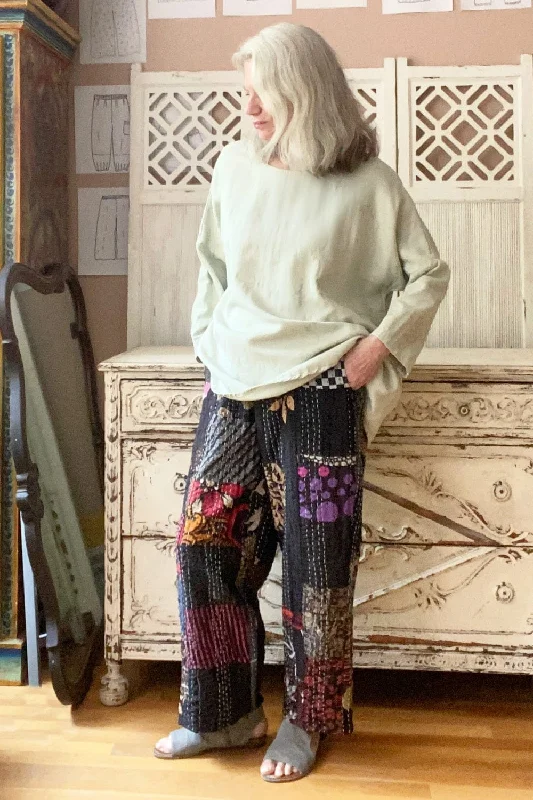 Weekend Offers That Dazzle Kantha Full Cut  Pant