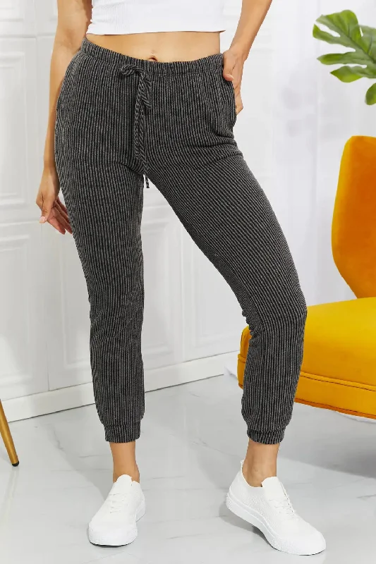 Weekend Discounts to Enjoy Blumin Apparel Easy Living Ribbed Joggers