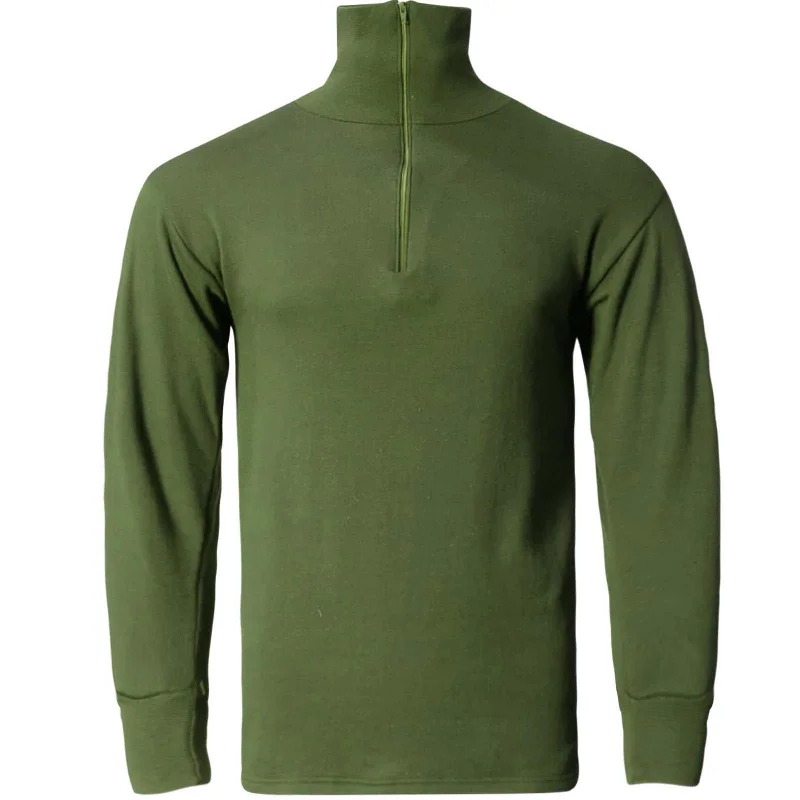Weekend Bargains to Grab Norgie Thermal Base Layer Top Olive Cold Weather