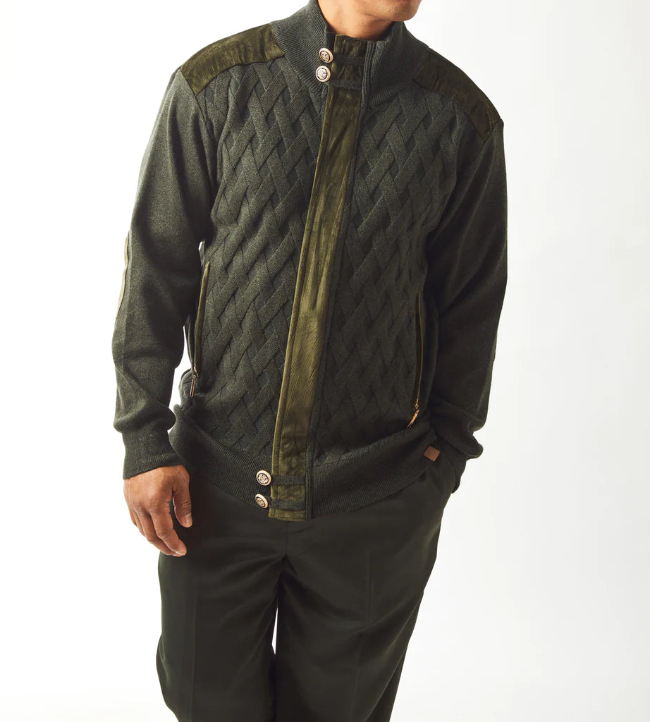 Members Only SilverSilk | Full-Zip Sweaters | 61024