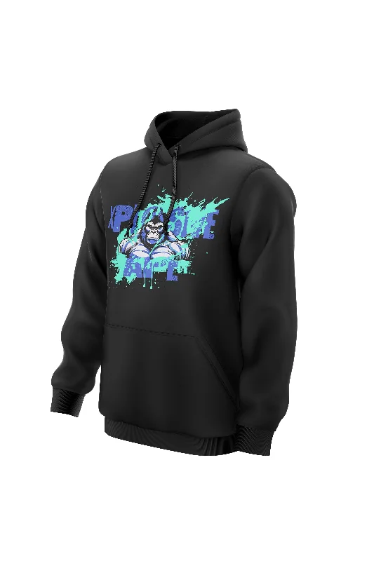 Low Prices XAPE Splatter V4 Hoodie - Black