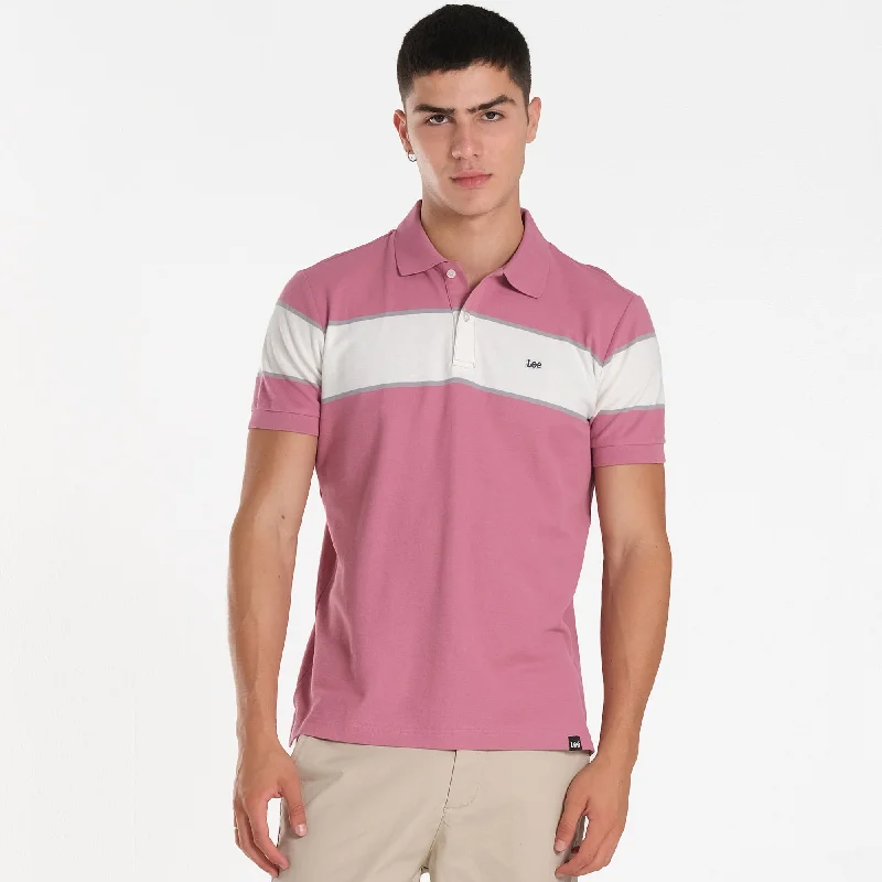 Final Sale MENS PANEL STRIPES SPORTSHIRT
